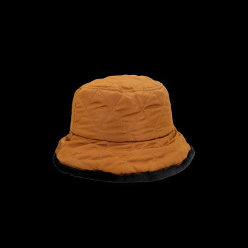 Azade καπέλο bucket  καπιτονέ μπεζ